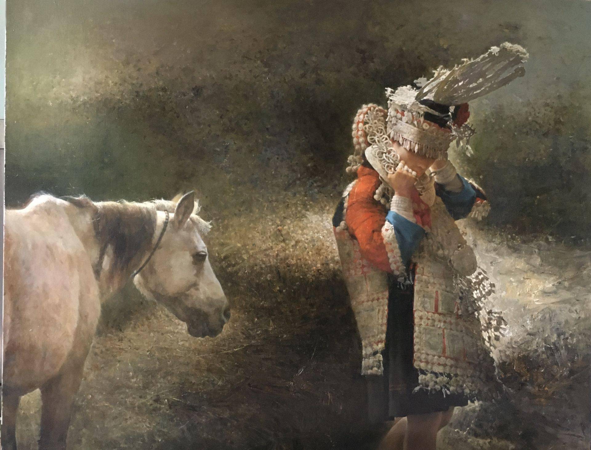 看展|30余件精品回望乡愁!"杨化喜作品展"在深圳美术馆开幕