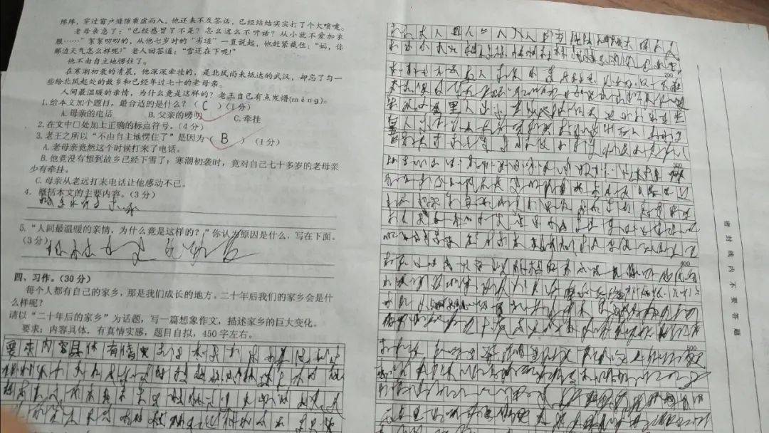 这些奇葩作业太好笑网友隔屏感受到了老师的无奈