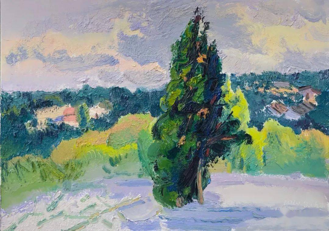 赵九杰写生新作(附高清局部)