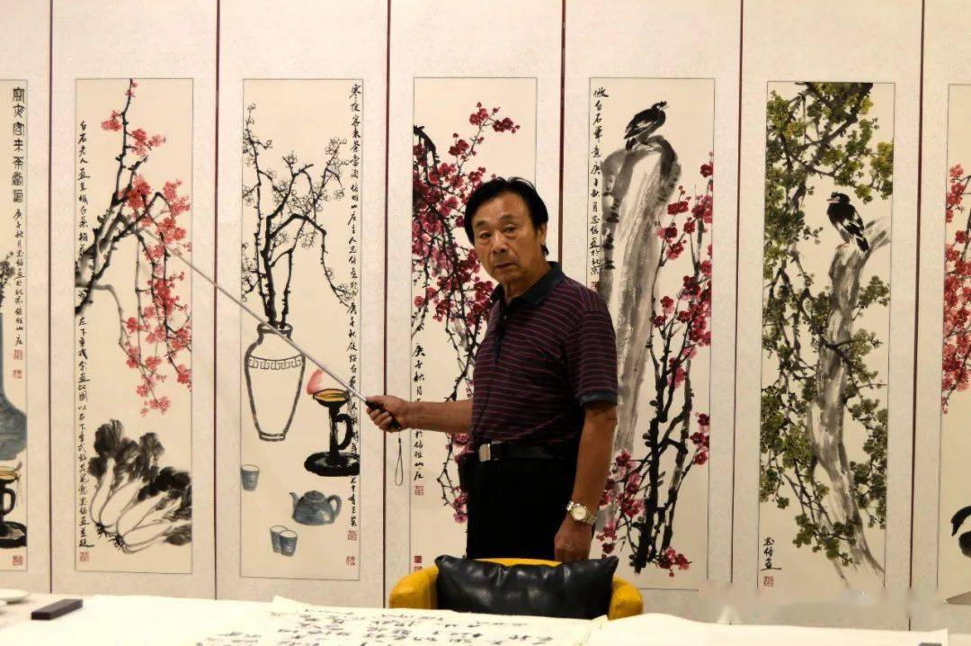 中国花鸟画研修院刘忠信教授齐派写意梅花网络研修班招生简章_手机