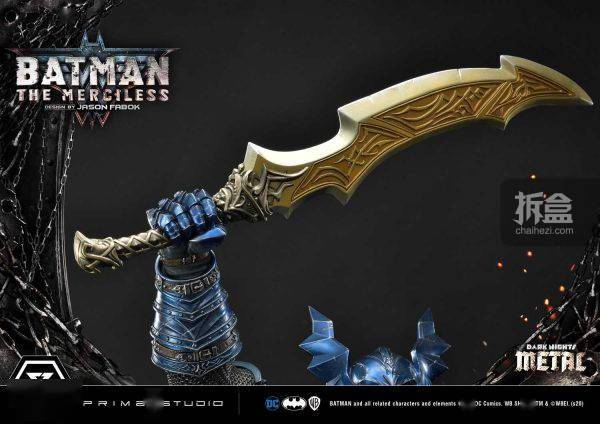 prime 1 studio p1s 暗黑之夜金属 无情战魔 无悯铁腕 1/3雕像