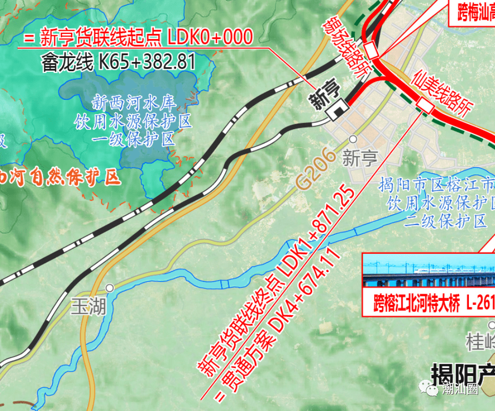 揭阳至惠来高铁线路图图片