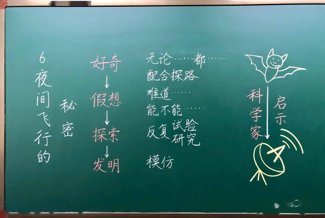 一横一竖见真功,一撇一捺展师风!来看老师们的教学板书