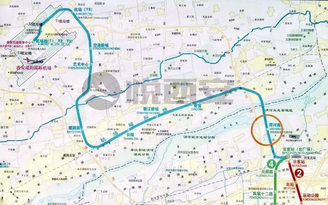 西安地鐵攜手城際鐵路14號線與機場線啟動綜合聯調