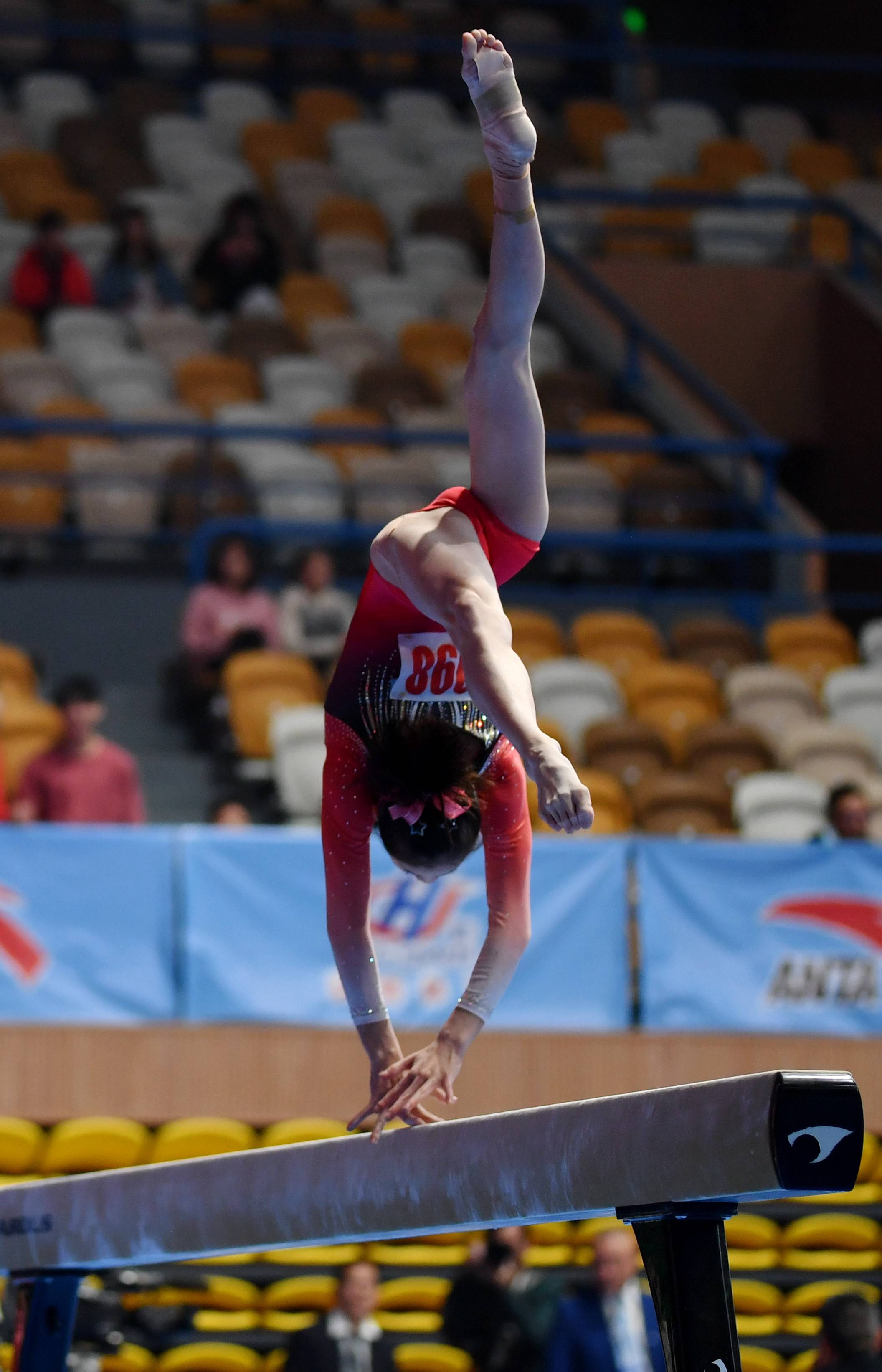 体操—全国冠军赛:女子平衡木决赛赛况