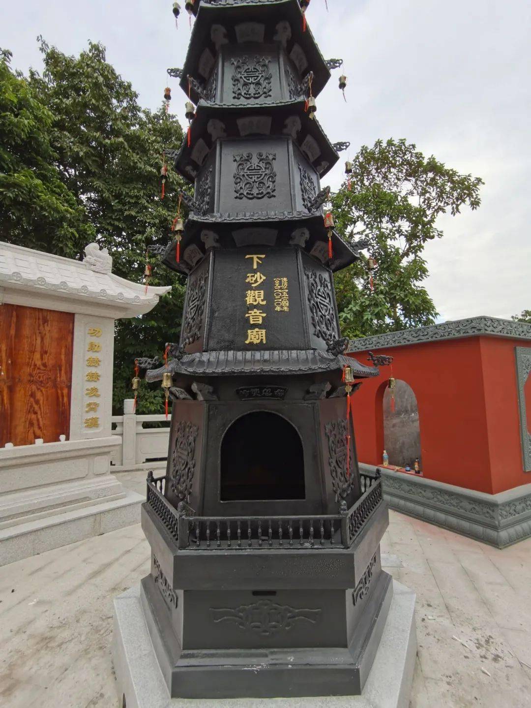 揭西五云观音庙景区建成吸引众多游客前往