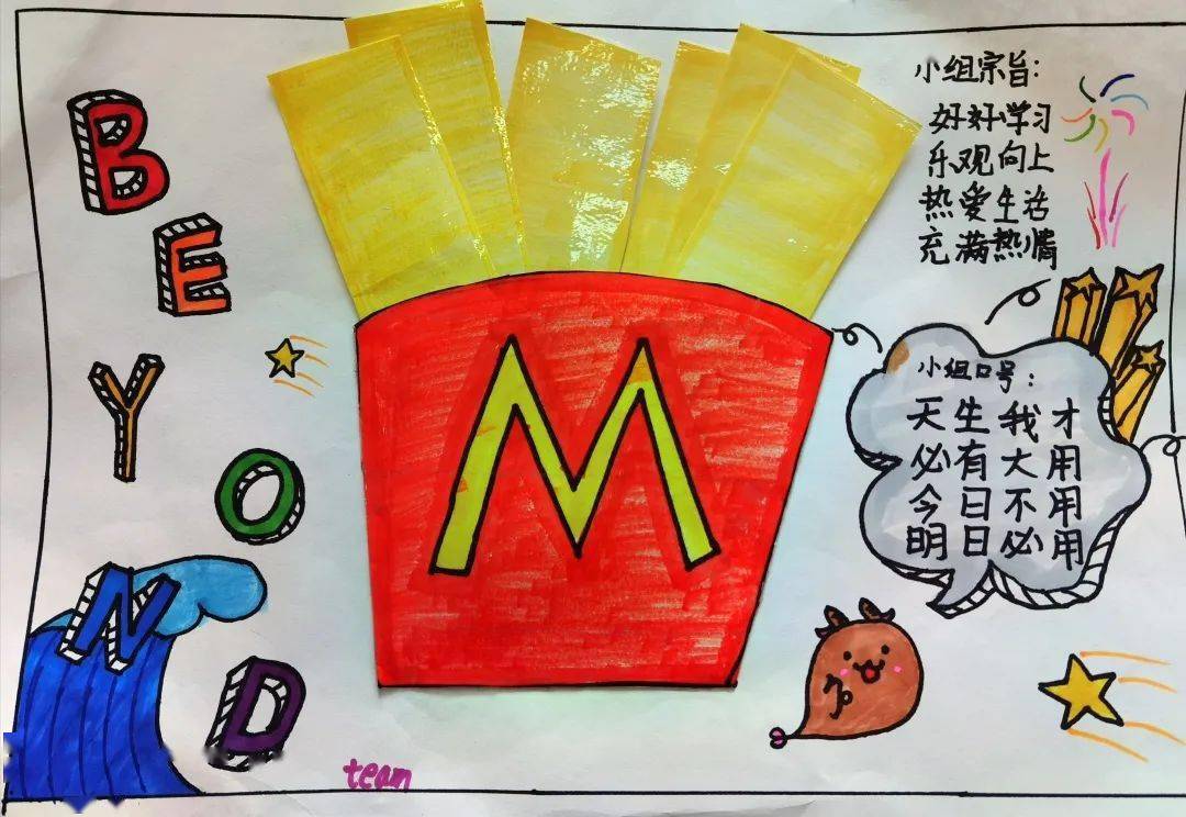 快来找找你们的小组海报_年级