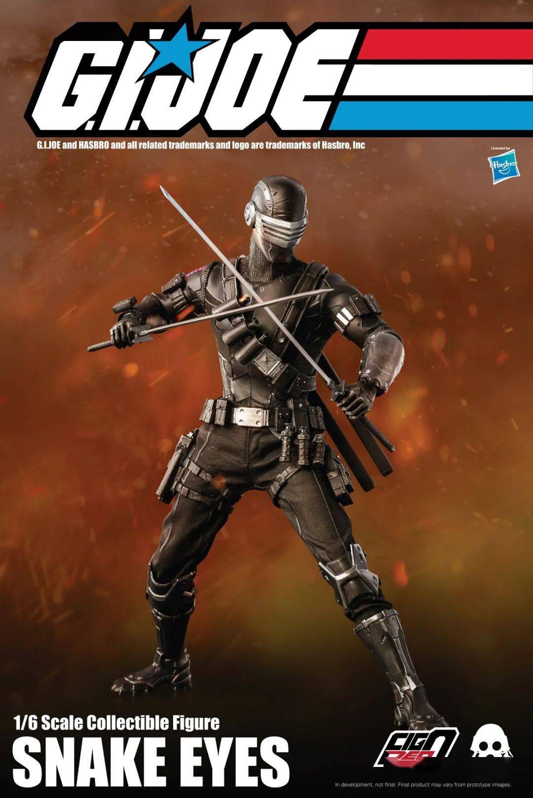 67新品预定3athreezerox孩之宝3z021516特种部队snakeeyes蛇眼