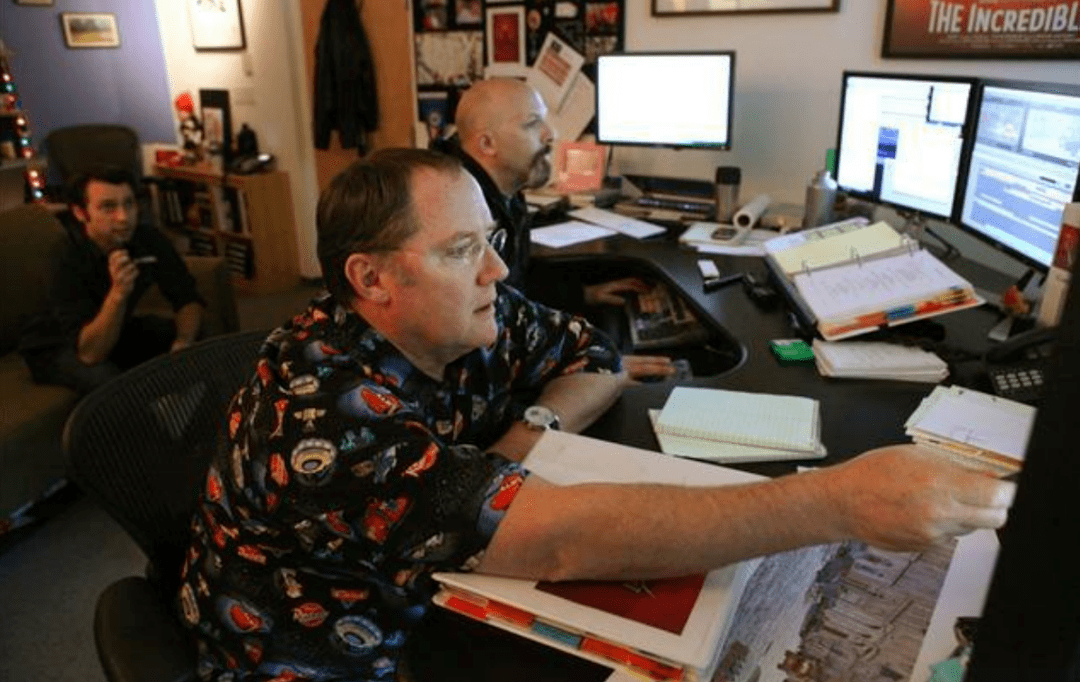 青春珍藏皮克斯25年动画电影手稿