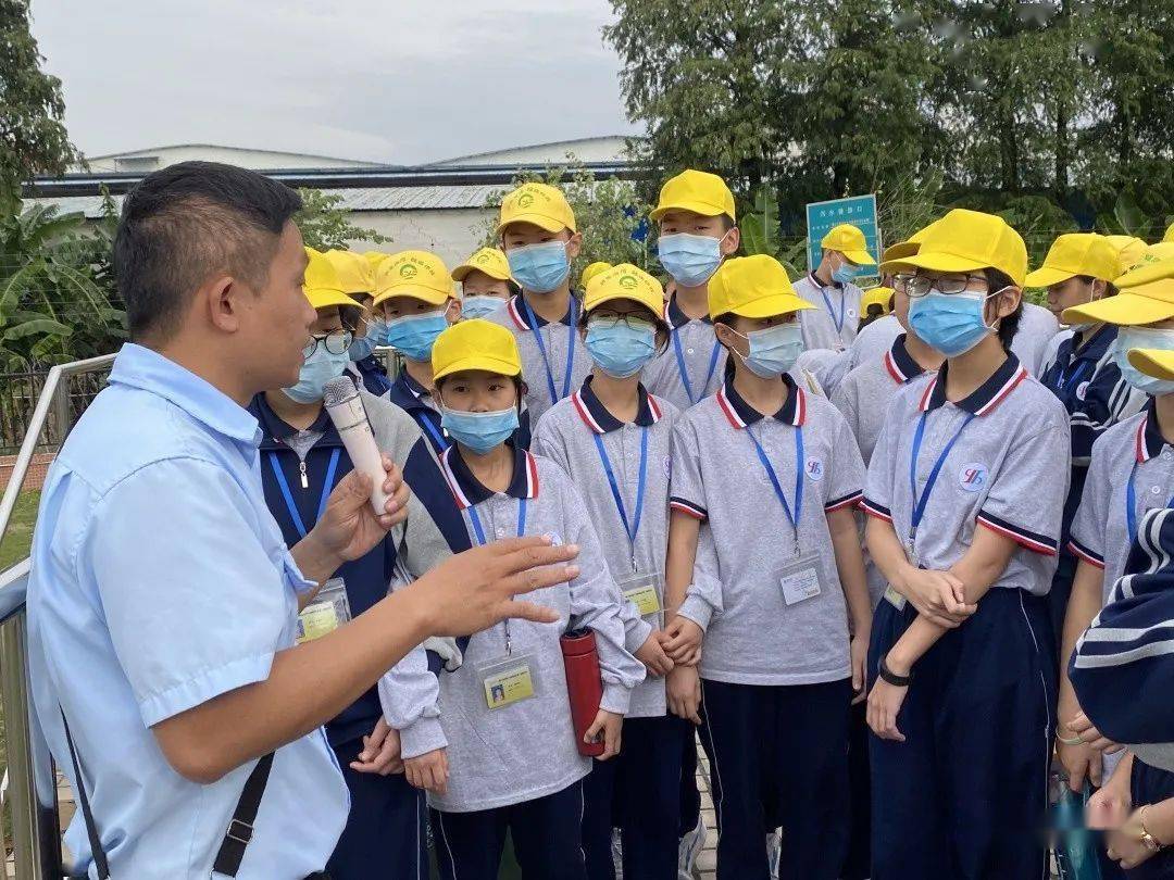 涨知识的旅程盐步三中学生体验大沥水环境治理成效