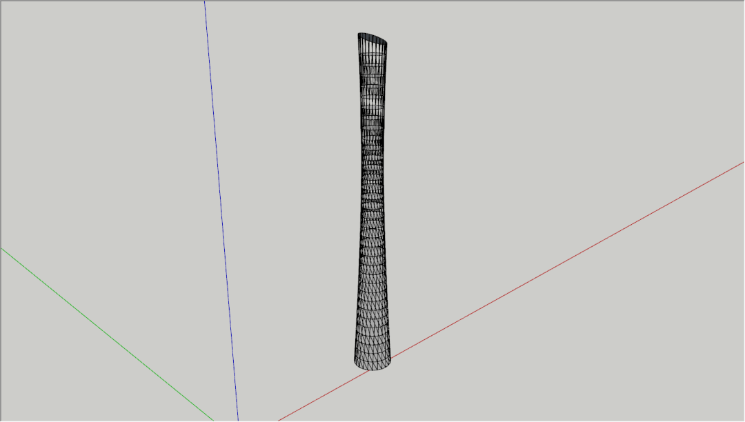 sketchup玩转广州塔