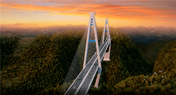 公规院设计的金古赤水河大桥通过施工图设计评审