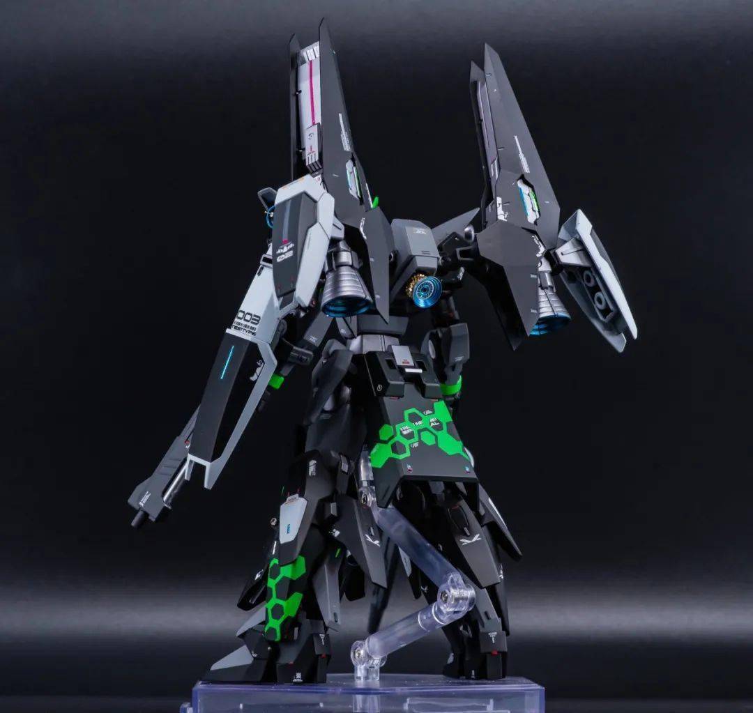 帝提姆高达改造,完全暗黑化涂装