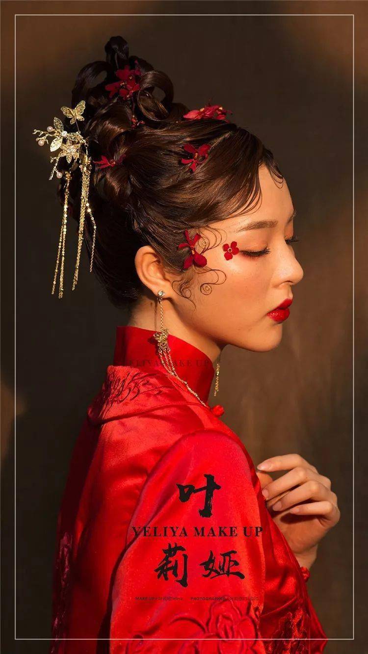 100款唯美实用新娘造型大片收藏ing