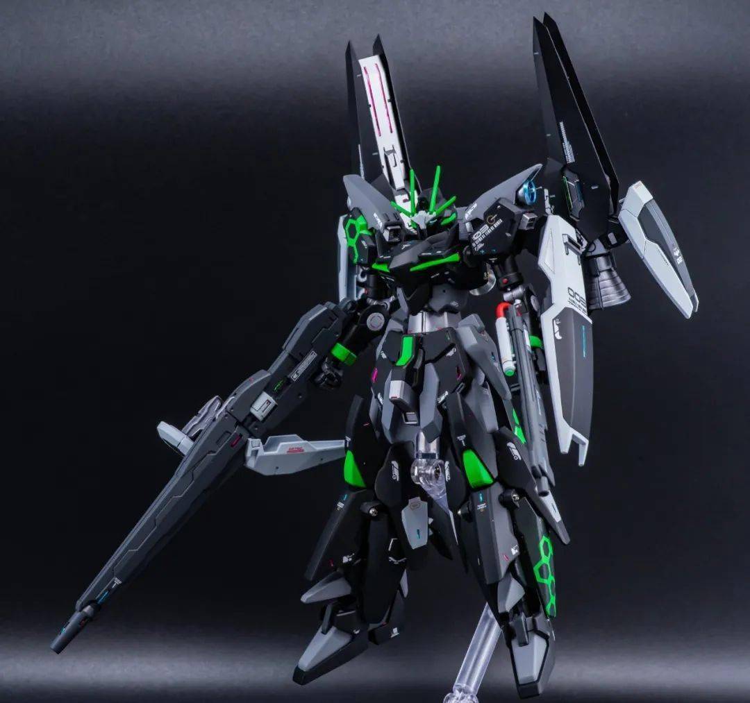 帝提姆高达改造,完全暗黑化涂装