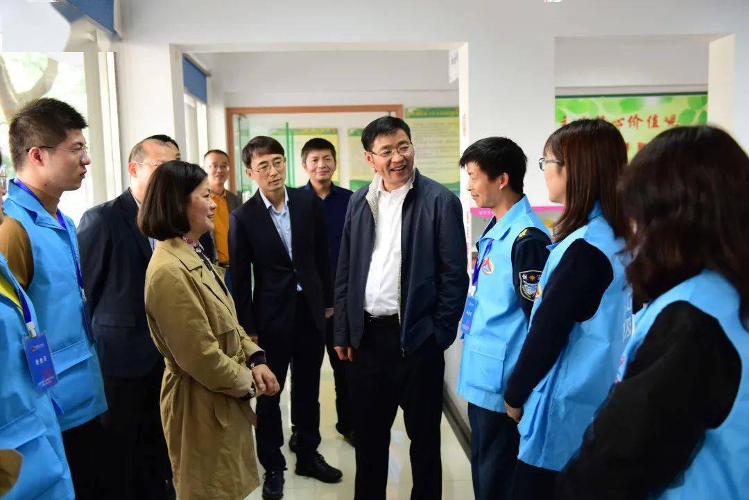 今天下午副市长胡海达指导人普工作