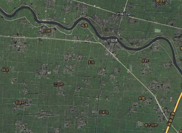 2020最新卫星地图 村庄图片