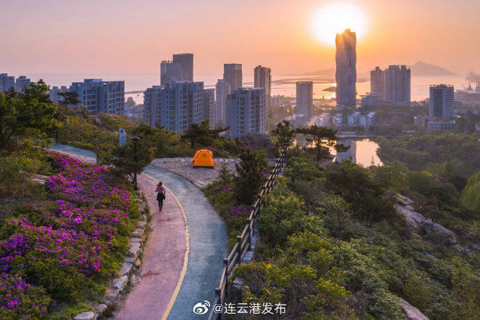 秋意濃健身正當時快來連雲港北固山健身步道打卡