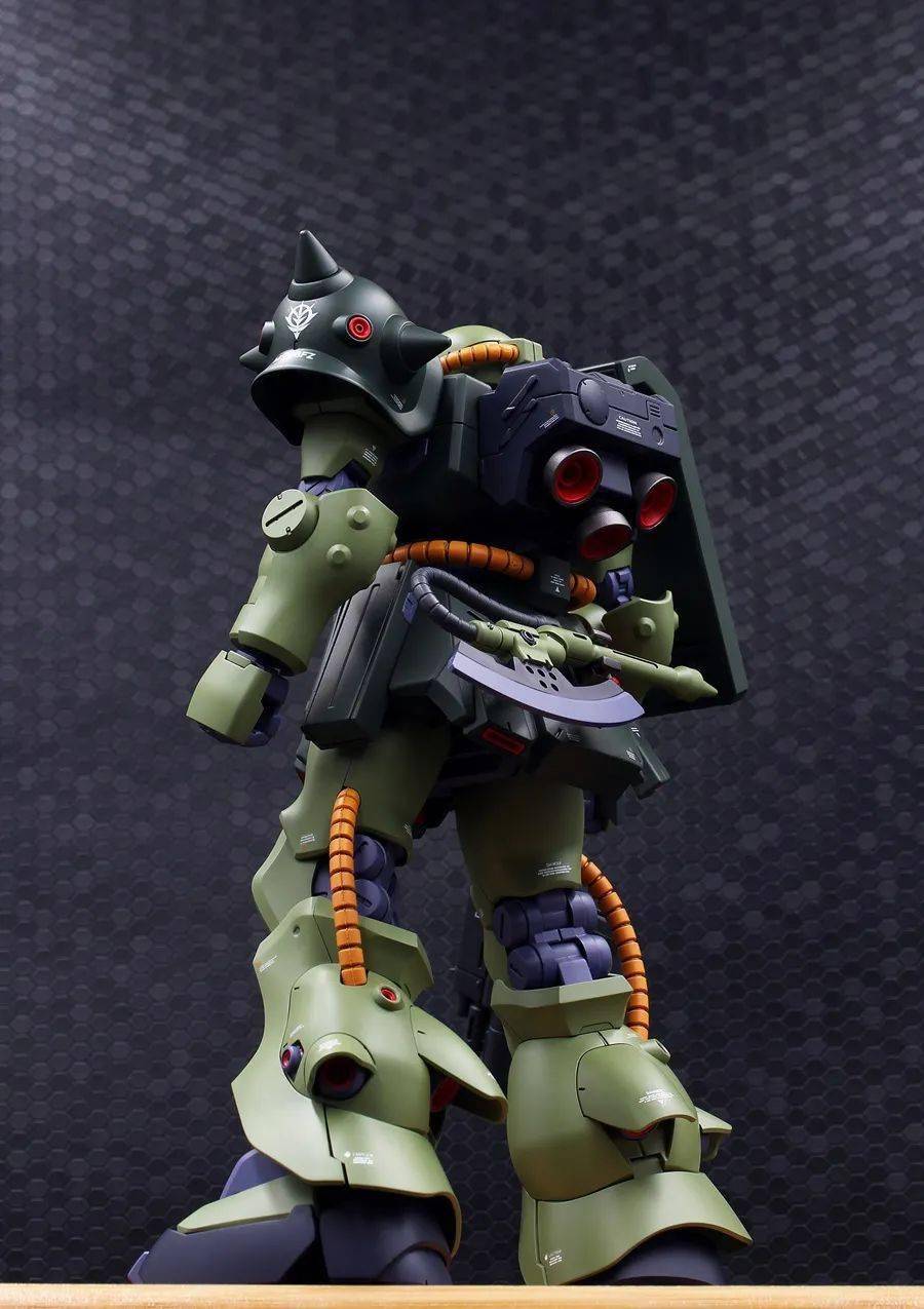 re100zaku2改超干净原色涂装
