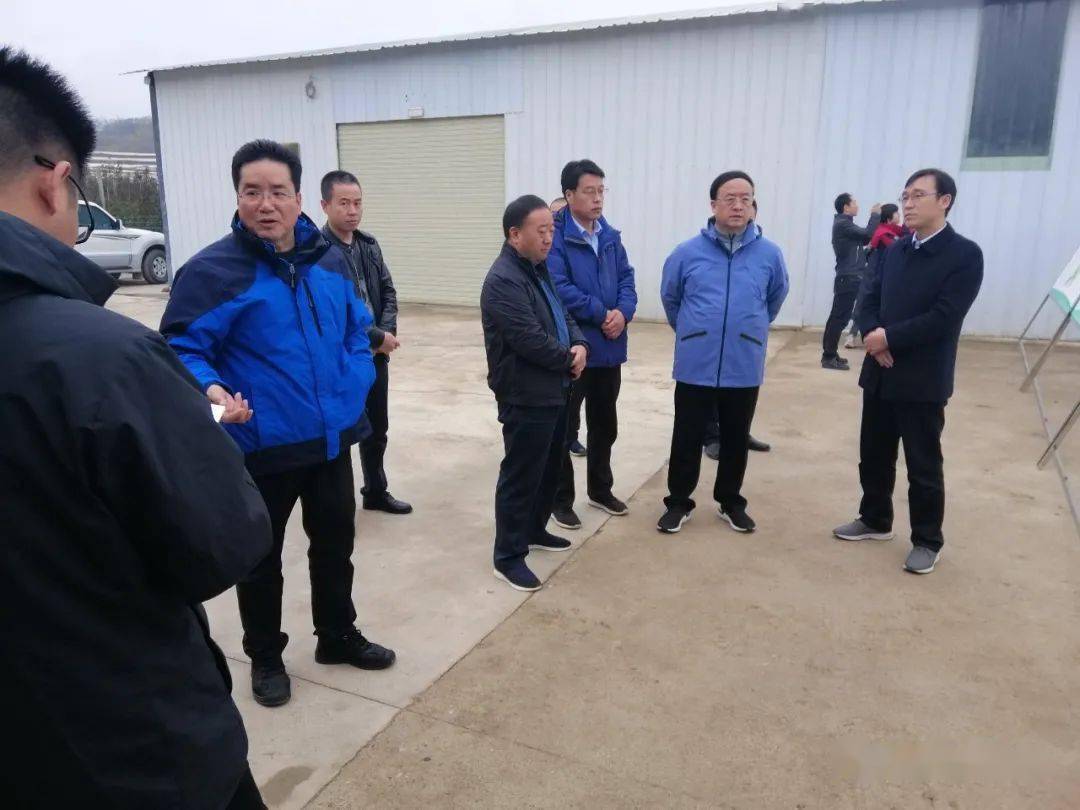 政协党组成员袁占亭一行深入我镇调研产业发展工作,县委副书记杜宏程