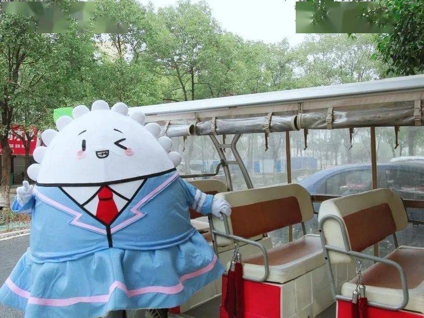 你就是全校最飒的崽坐上"小白龙"迈进了熟悉的校园饭团走过大门前的一