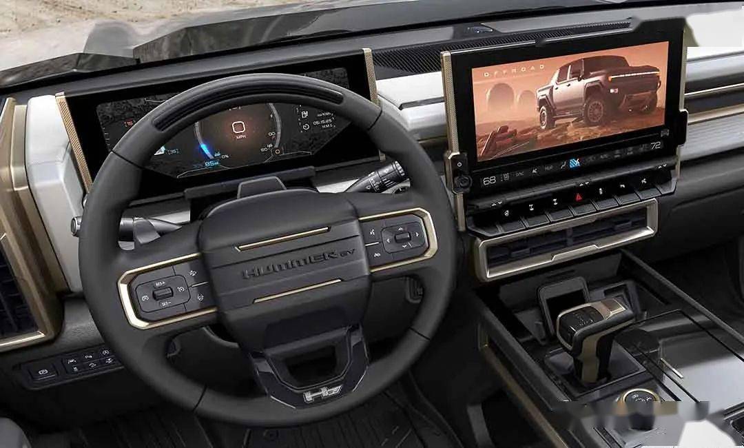 史上最强电动越野皮卡gmchummerev静态鉴赏