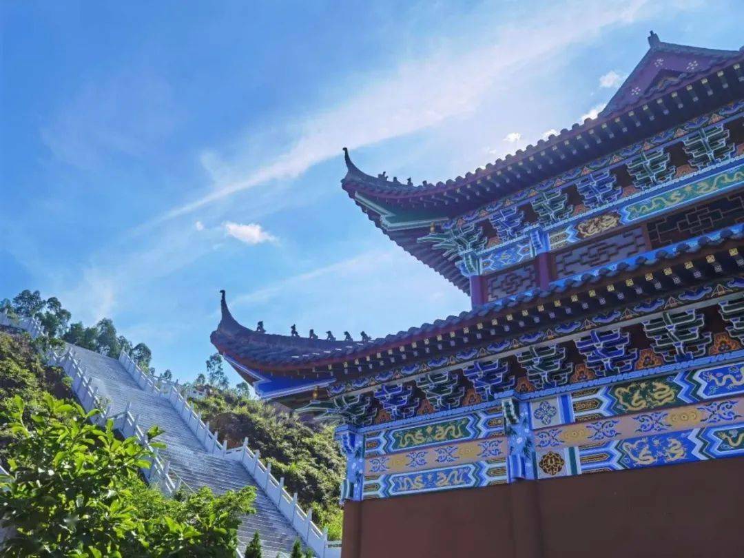 风景粤东地区最大的道教建筑普宁高埔七星洞越来越美了