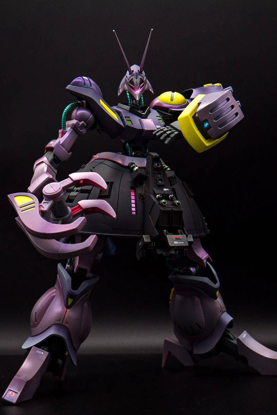 hg猎犬改色涂装制作还有加灯和轻微旧化