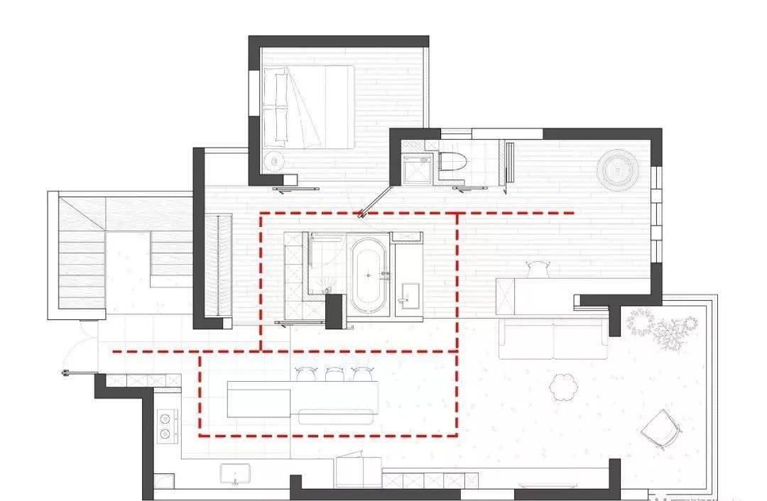 洄游動線示意圖.設計師:謝秉恆