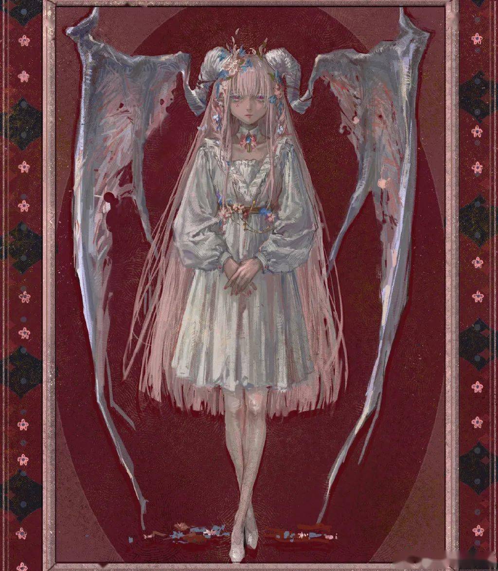 画风独特辨识度高色感和意境都是一绝国人画师群青打火机