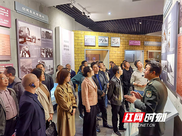 衡东县科干班学员赴罗荣桓故居接受红色教育