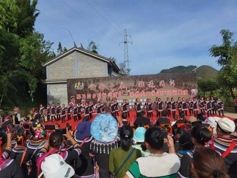 全面小康非遺同行2020年募乃村非物質文化遺產培訓活動及展演圓滿落幕