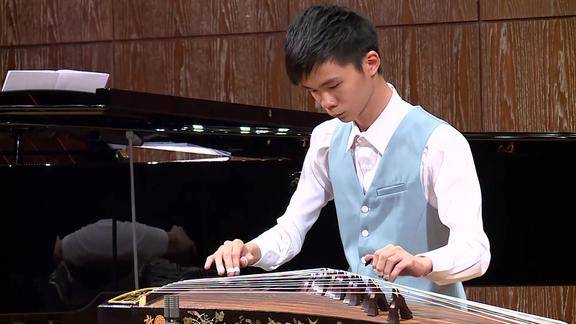 王建民曲枫桥夜泊梅宇轩古筝演奏