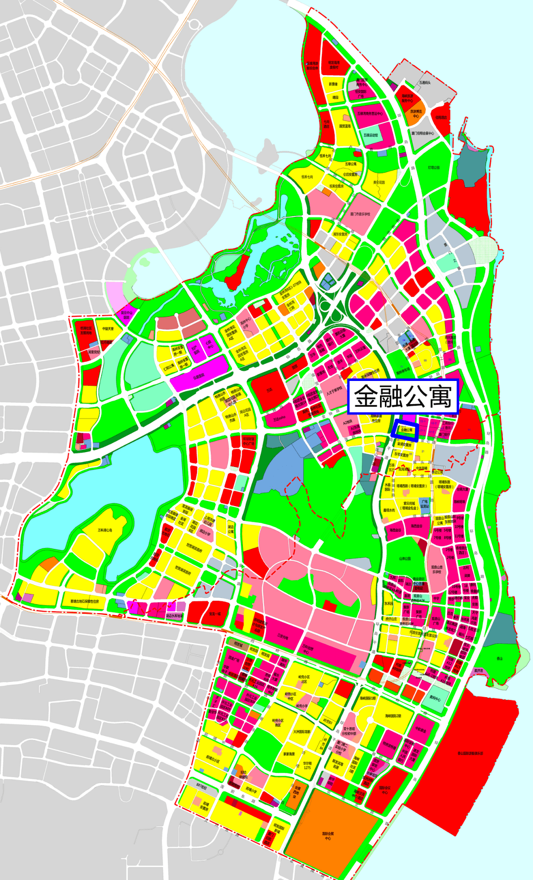 厦门规划图 2021年图片