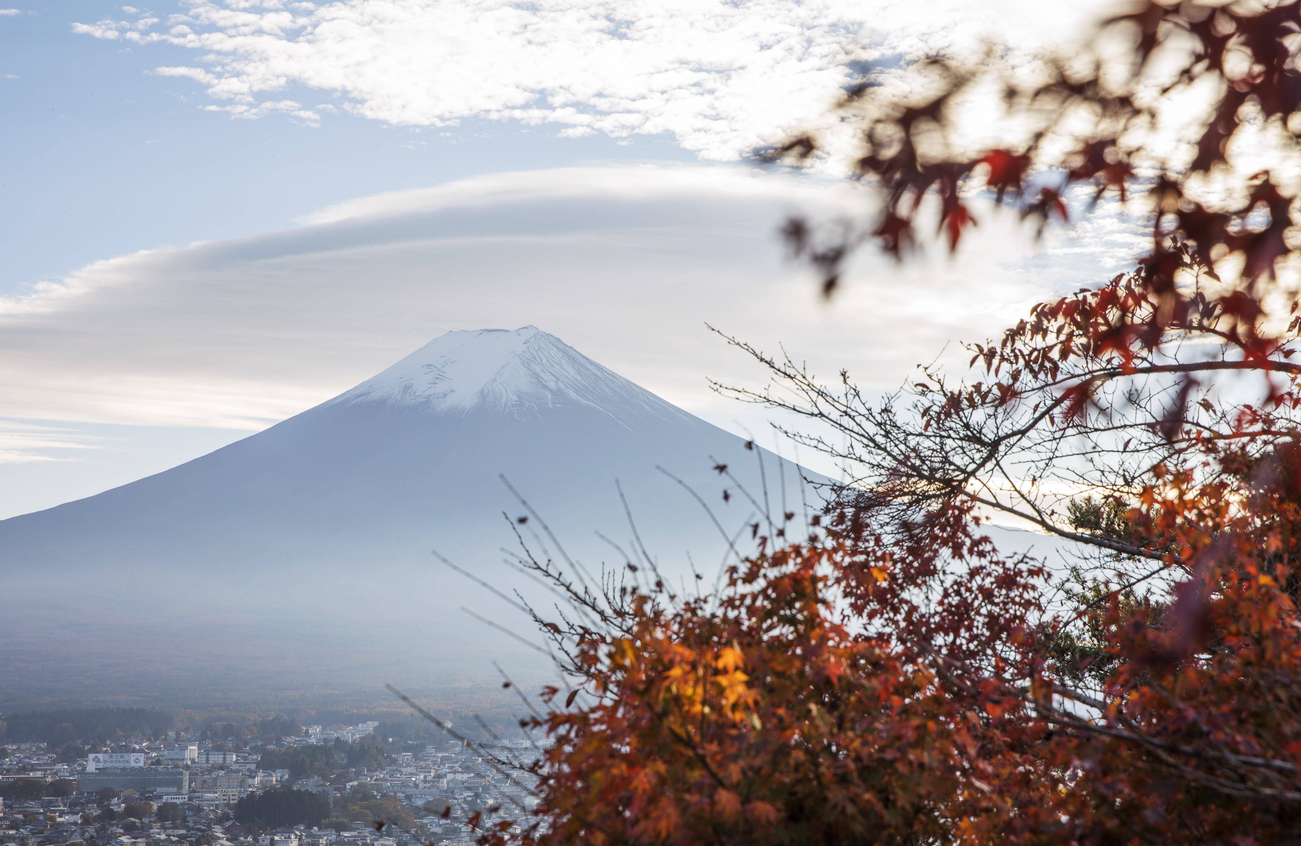 富士山秋景_新华社