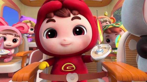 百变校巴嘟嘟知道怎么操作帆船他好厉害呀大家都很佩服