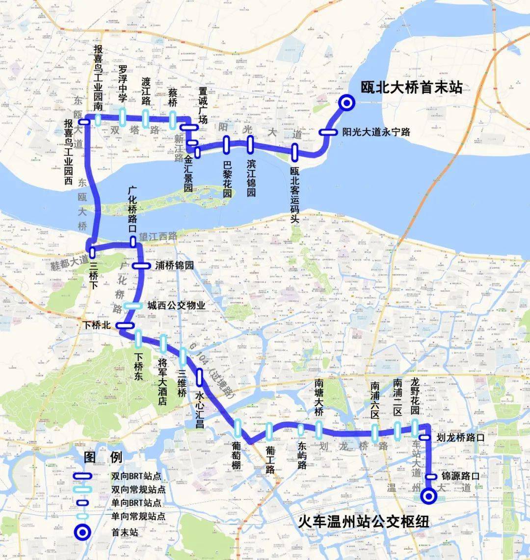 b7路是目前衔接brt廊道和主线路最多的一条线路,brt七号线廊道实现与