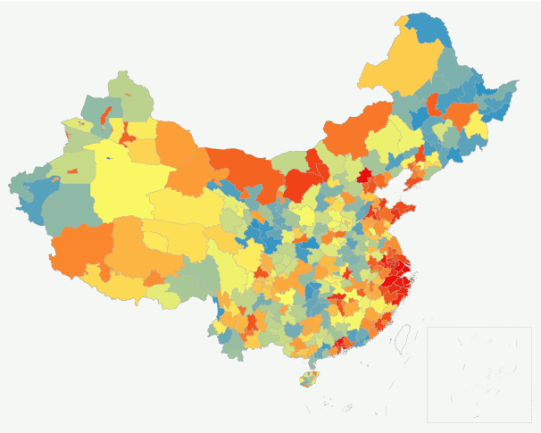 城市等级划分与GDP关系_百强城市划分4个等级,天津喜提一线城市,苏州退居准一线