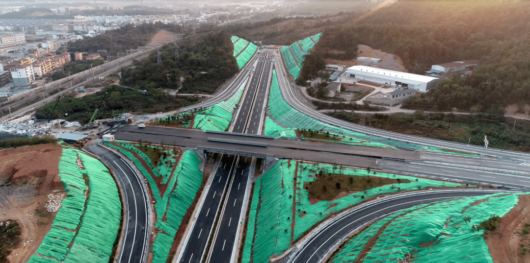 最新进展新余环城路大桥村至仰天岗大道建成通车