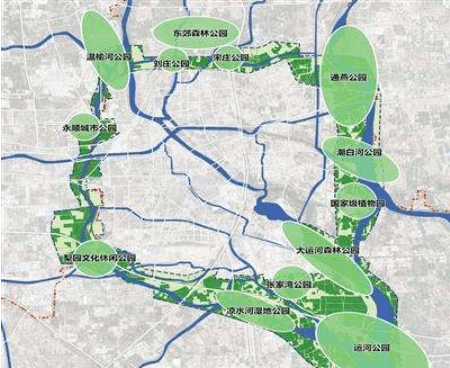 解密北京城市副中心的一环6座公园已完全建成