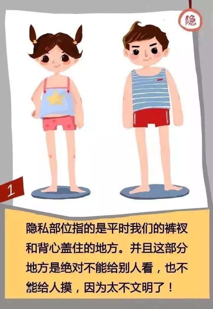 不要随便摸我星苑嘉垄湾幼儿园防性侵安全教育活动