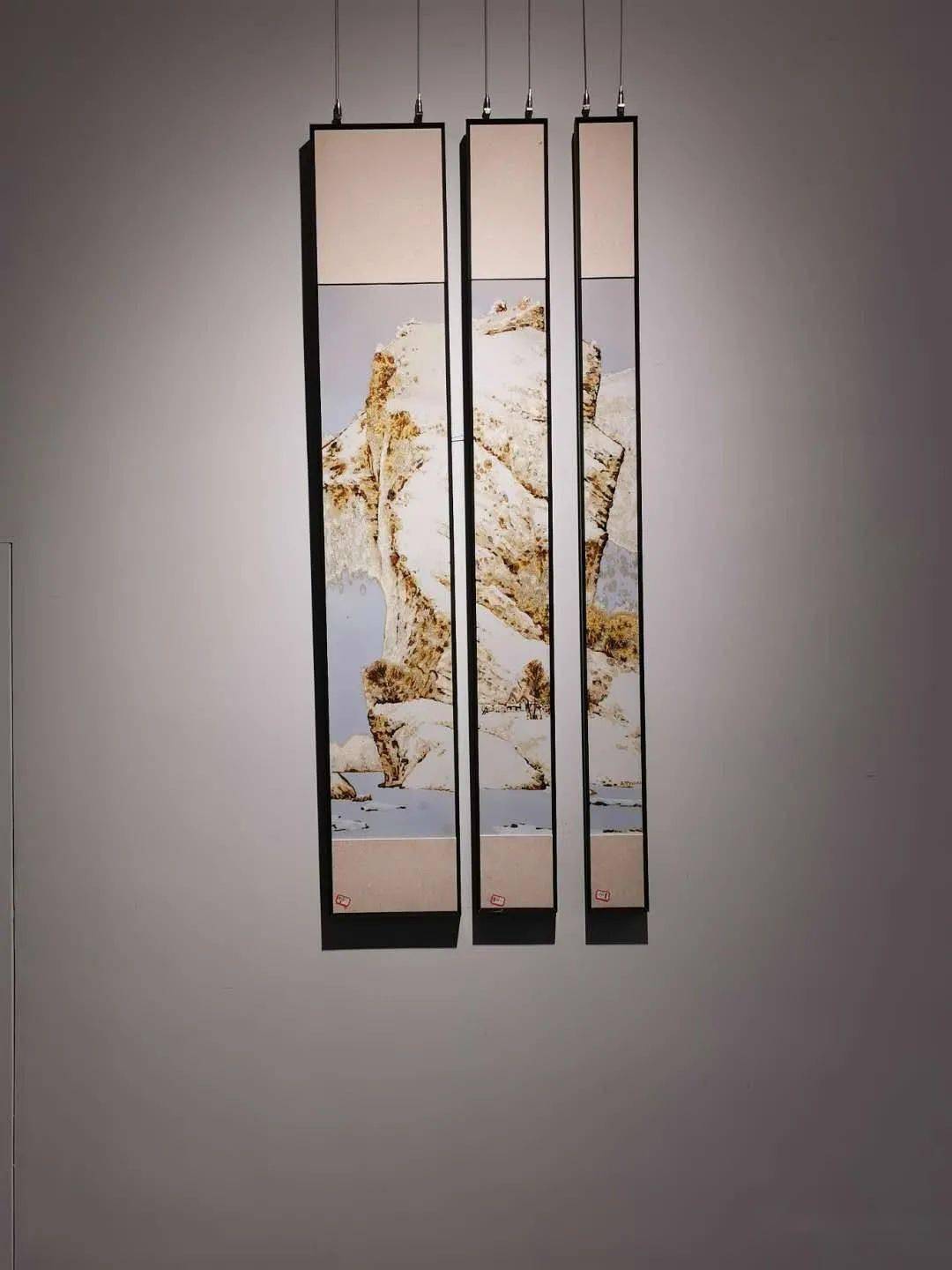 乐平画家许玉华油画陶瓷色釉作品旅行展在景德镇开幕