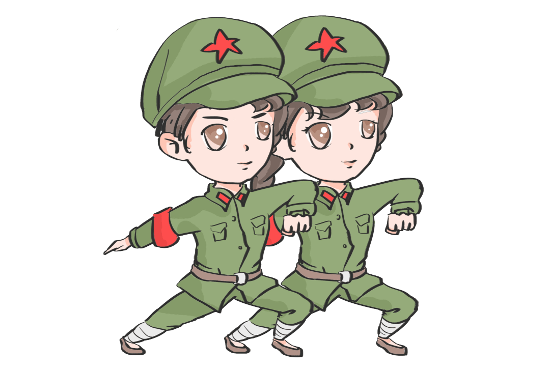 抗美援朝军人动漫图片