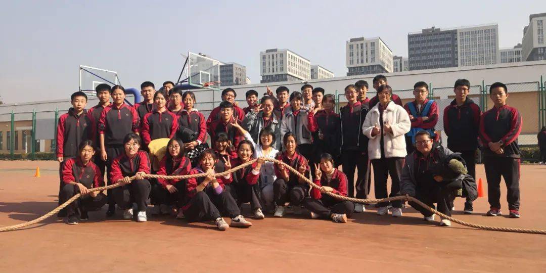 北京师范大学附属中学平谷第一分校阳光体育系列赛之拔河比赛