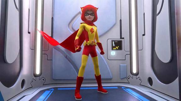 三只松鼠张果果带孩子简直太头大只好变身松鼠侠来哄小孩子