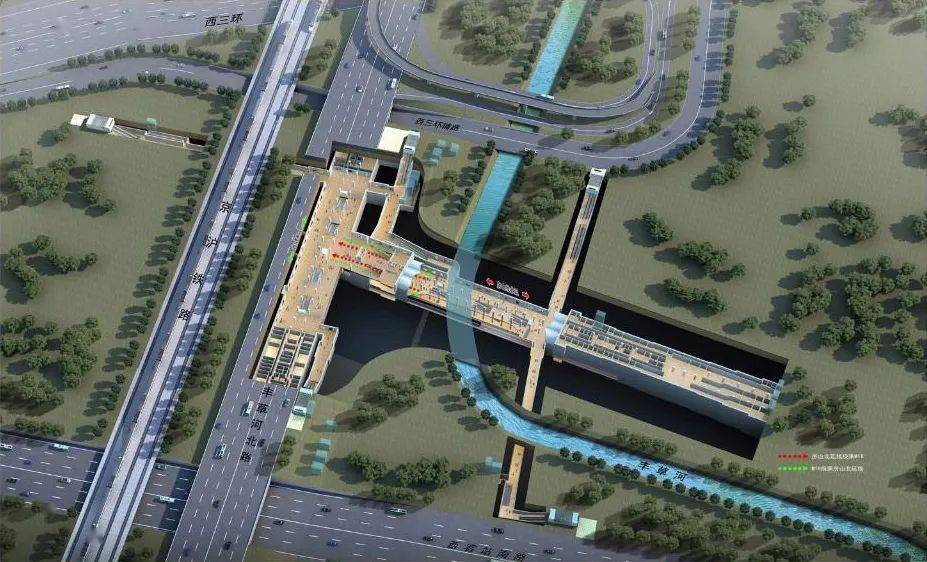 房山线北延丰益桥南站车站主体顺利通过验收2020年底开通试运营