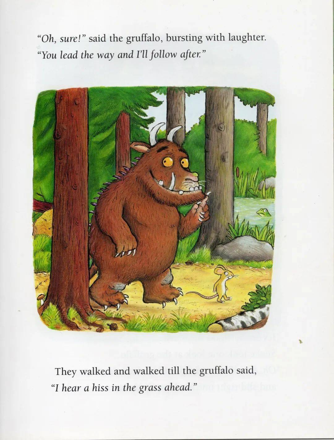 小禾苗绘悦读英文绘本童话系列26thegruffalo