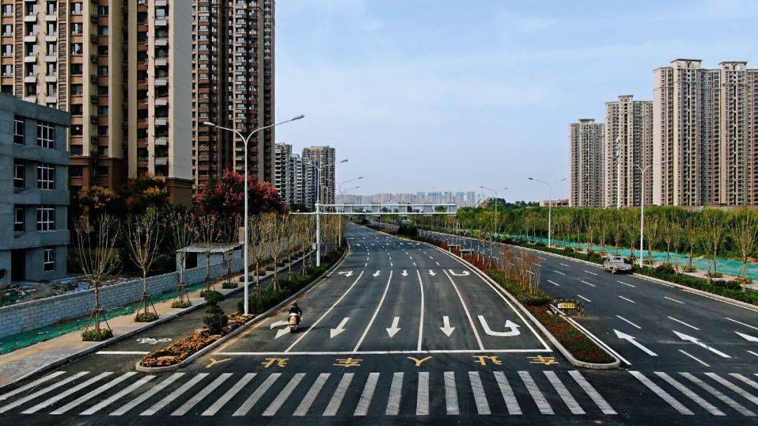 集团奥体西路北延项目交卷啦!