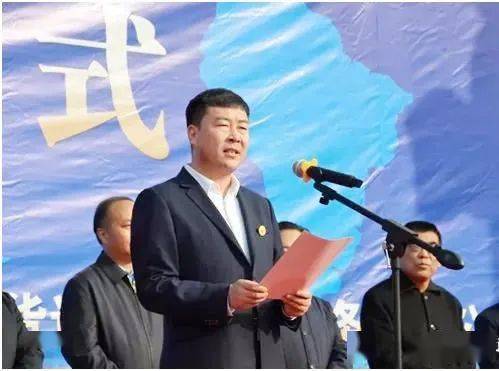 忻州市人大副主任,县委书记王继明致辞中,代表五台县委,县政府对这个