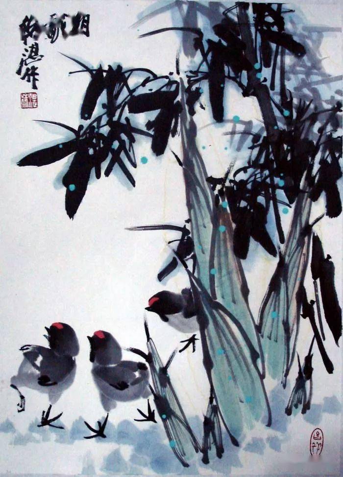 徐湛经典国画100幅想学的收藏了